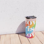 Love is Love Theme Travel Mug Gallery Image 4