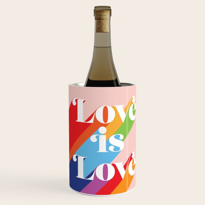 Love is Love Theme Wine Chiller Gallery Image 2
