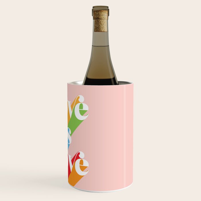 Love is Love Theme Wine Chiller Gallery Image 1