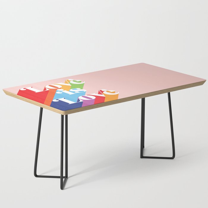 Love is Love Theme Coffee Table Gallery Image 1