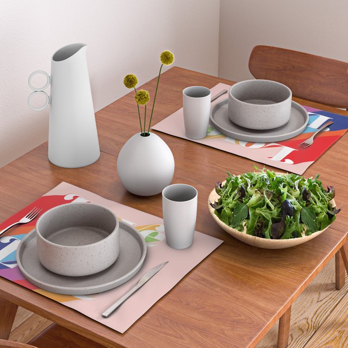 Love is Love Theme Placemat Gallery Image 2