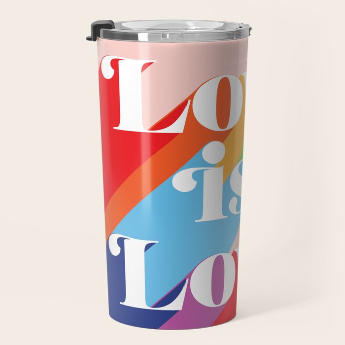 Love is Love Theme Travel Mug Gallery Image 3