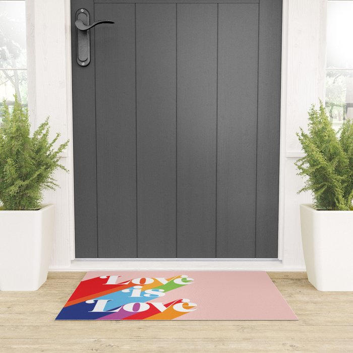 Love is Love Theme Welcome Mat Gallery Image 3