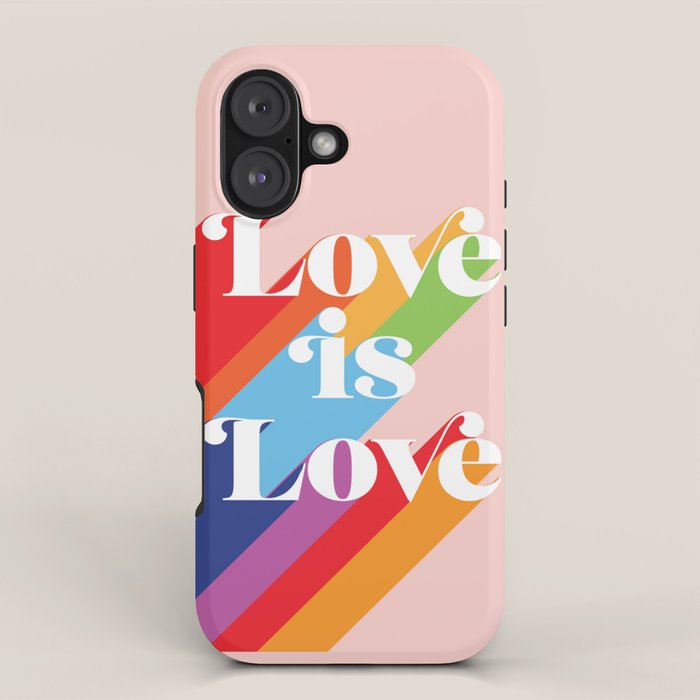 Love is Love Theme iPhone Case Gallery Image 1
