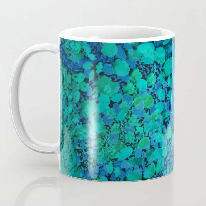 Peacock Watercolor Painting Coffee Mug Gallery Image 3