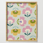 Scandinavian Floral  Serving Tray Gallery Image 1