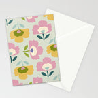 Scandinavian Floral  Stationery Card Gallery Image 2