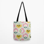 Scandinavian Floral  Tote Bag Gallery Image 2