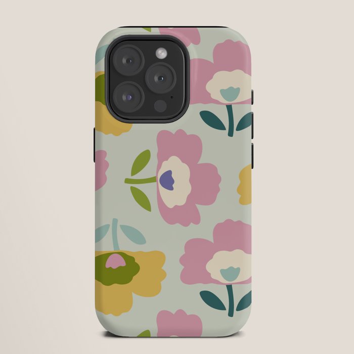 Scandinavian Floral  iPhone Case