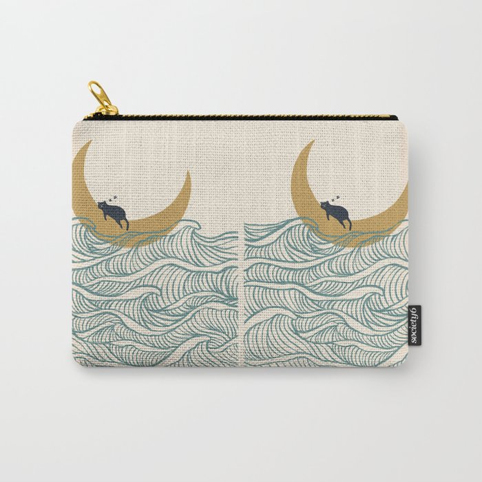 Good Night Meow 1 Carry All Pouch Gallery Image 1