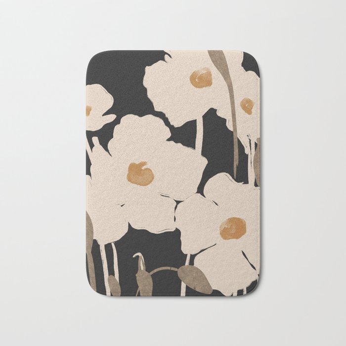 Abstract Flowers 2 Bath Mat Gallery Image 1