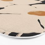 Abstract Flowers 2 Bath Mat Gallery Image 3