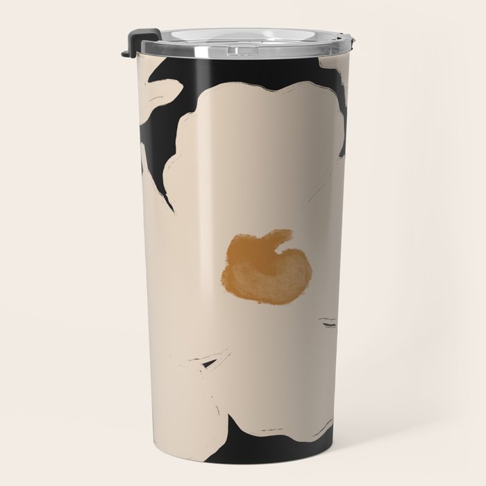 Abstract Flowers 2 Travel Mug Gallery Image 3