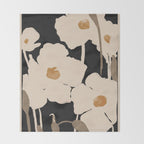 Abstract Flowers 2 Throw Blanket Gallery Image 2