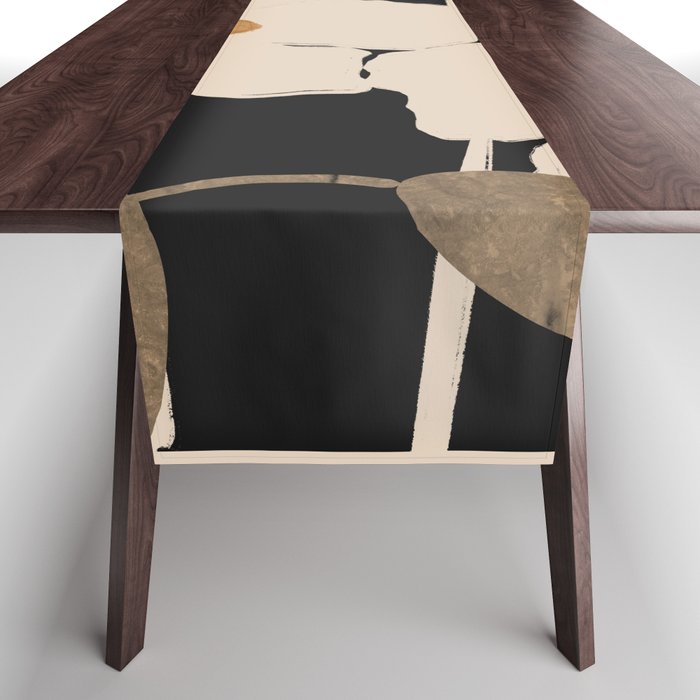 Abstract Flowers 2 Table Runner Gallery Image 1