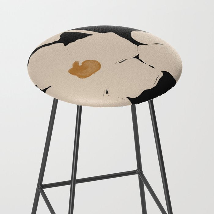 Abstract Flowers 2 Stool Gallery Image 2