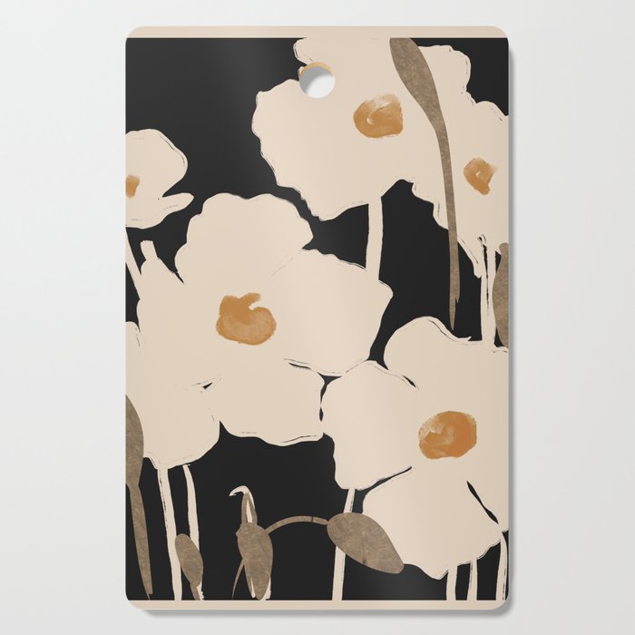 Abstract Flowers 2 Cutting Board Gallery Image 1