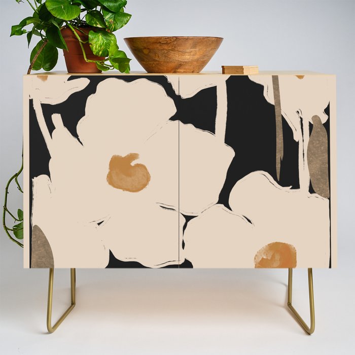 Abstract Flowers 2 Credenza Gallery Image 1