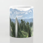 Mount Rainier Adventure - Pacific Northwest Mountain Forest Wanderlust Coffee Mug Gallery Image 4