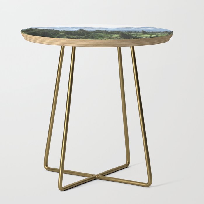 Mount Rainier Adventure - Pacific Northwest Mountain Forest Wanderlust Side Table Gallery Image 1