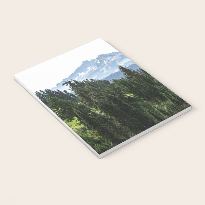 Mount Rainier Adventure - Pacific Northwest Mountain Forest Wanderlust Notebook Gallery Image 3
