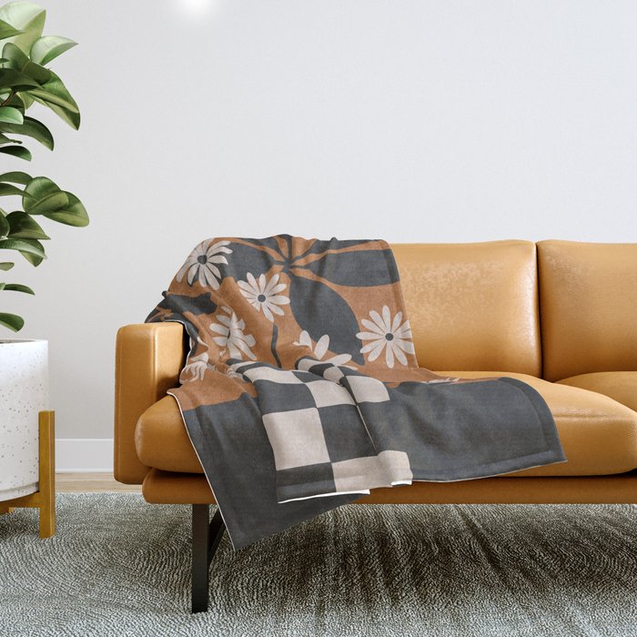 Daisy Daydreams 4 Throw Blanket Gallery Image 1