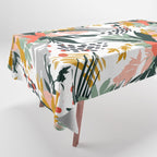 Botanical brush strokes I Tablecloth Gallery Image 1