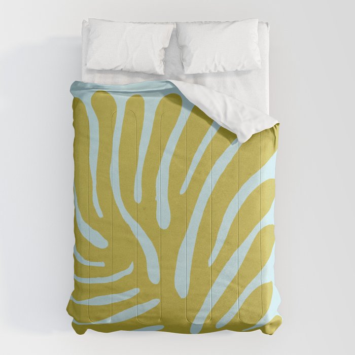 Earls Green & Onahau: Matisse Paper Cutouts 11 Comforter Gallery Image 1