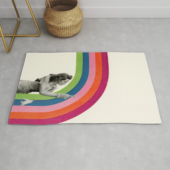 Paint a Rainbow Rug Gallery Image 1