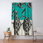 Minimalist Flora 7 Window Curtain Gallery Image 5