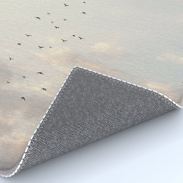 Garnished Flock - Flying Chocolate Birds Rug Gallery Image 4