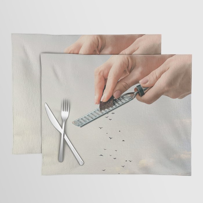Garnished Flock - Flying Chocolate Birds Placemat Gallery Image 1