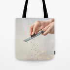 Garnished Flock - Flying Chocolate Birds Tote Bag Gallery Image 1