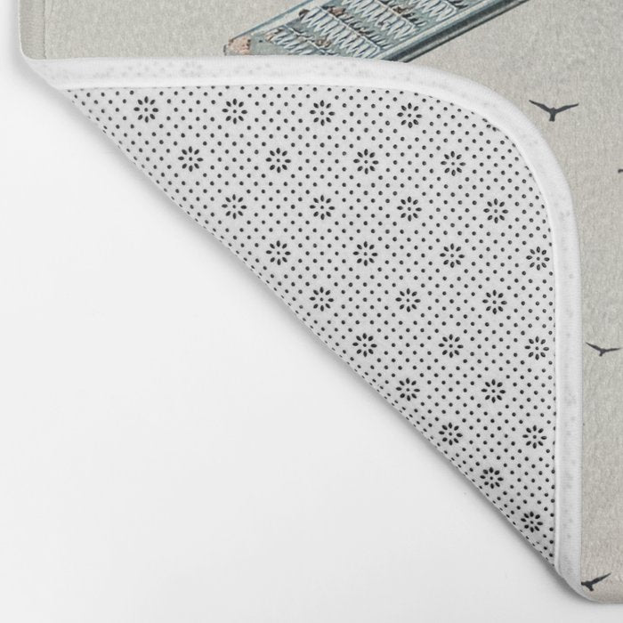 Garnished Flock - Flying Chocolate Birds Bath Mat Gallery Image 2
