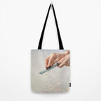 Garnished Flock - Flying Chocolate Birds Tote Bag Gallery Image 2