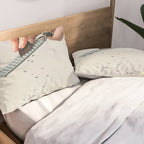 Garnished Flock - Flying Chocolate Birds Pillow Sham Gallery Image 2