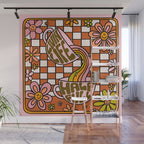 Livin' Life Half Full Wall Mural Gallery Image 1