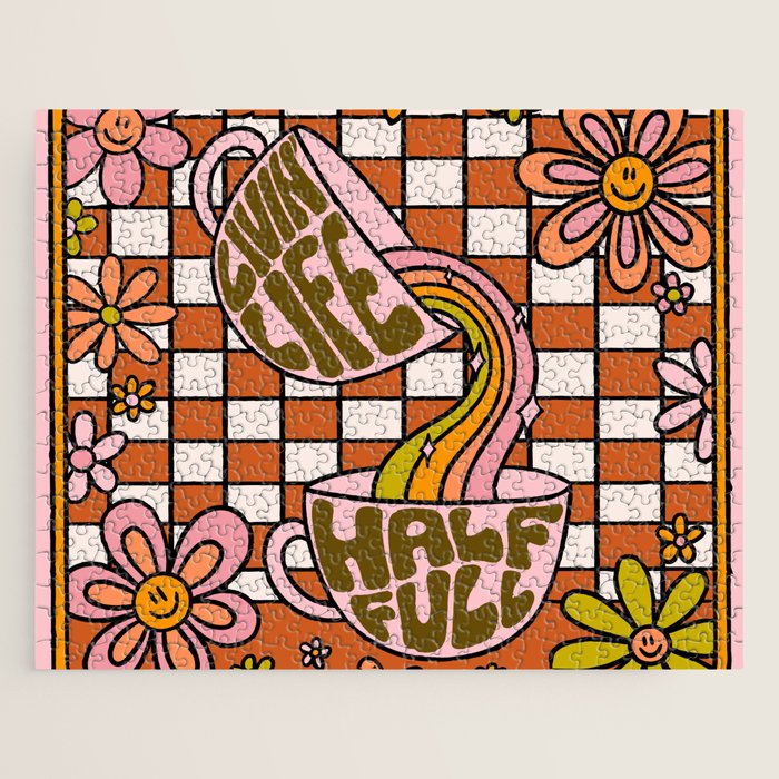 Livin' Life Half Full Jigsaw Puzzle Gallery Image 1