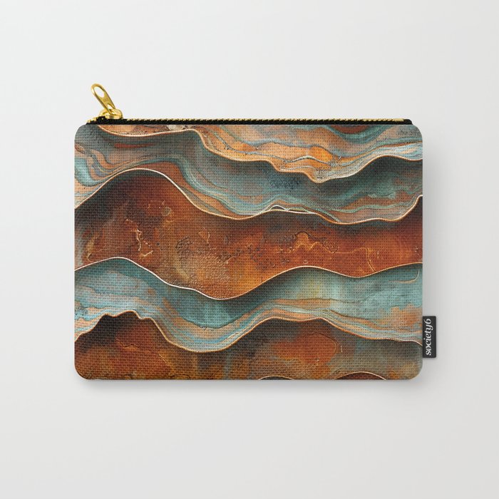 Rustique Orbita Abstract Carry All Pouch Gallery Image 1