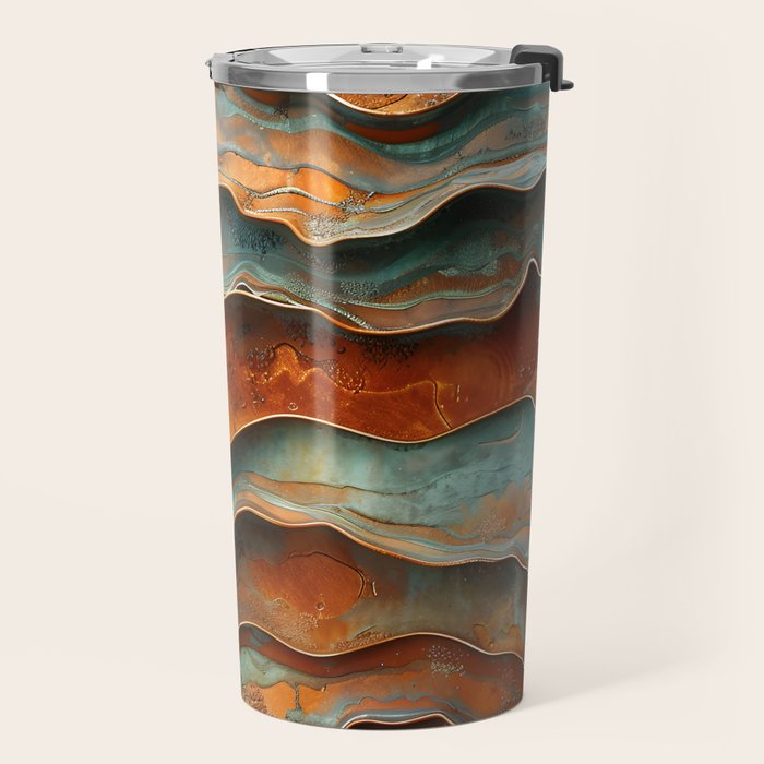 Rustique Orbita Abstract Travel Mug Gallery Image 2