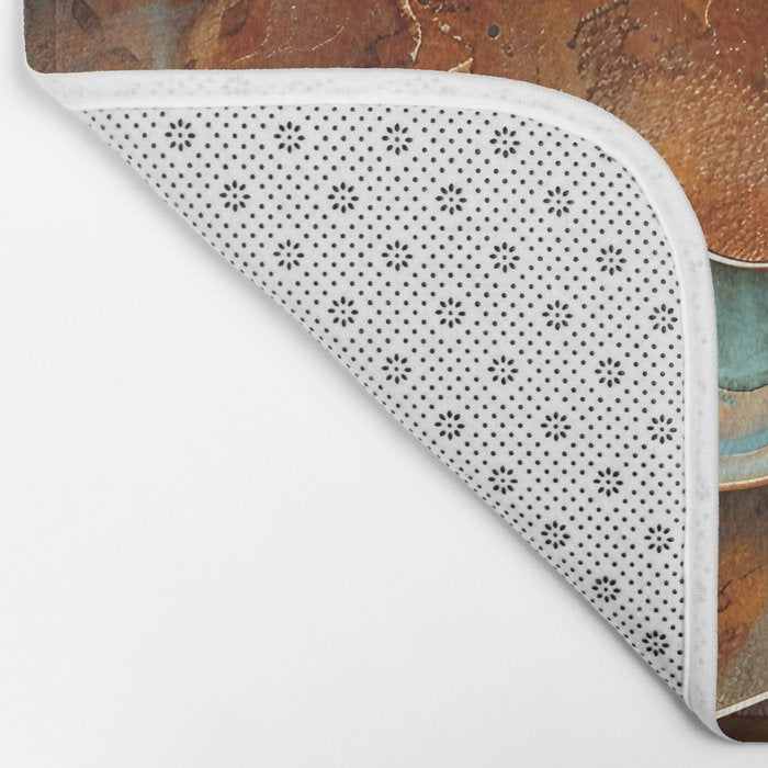 Rustique Orbita Abstract Bath Mat Gallery Image 2