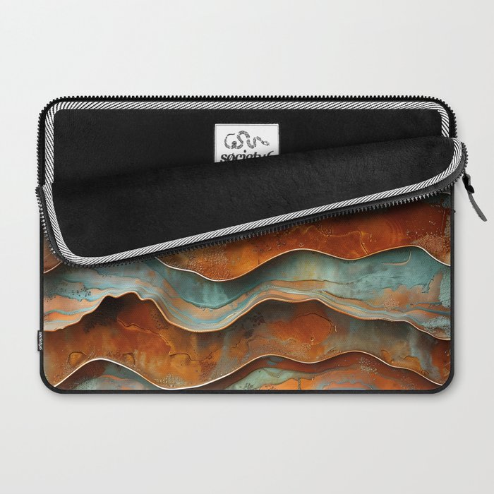 Rustique Orbita Abstract Laptop Sleeve Gallery Image 2