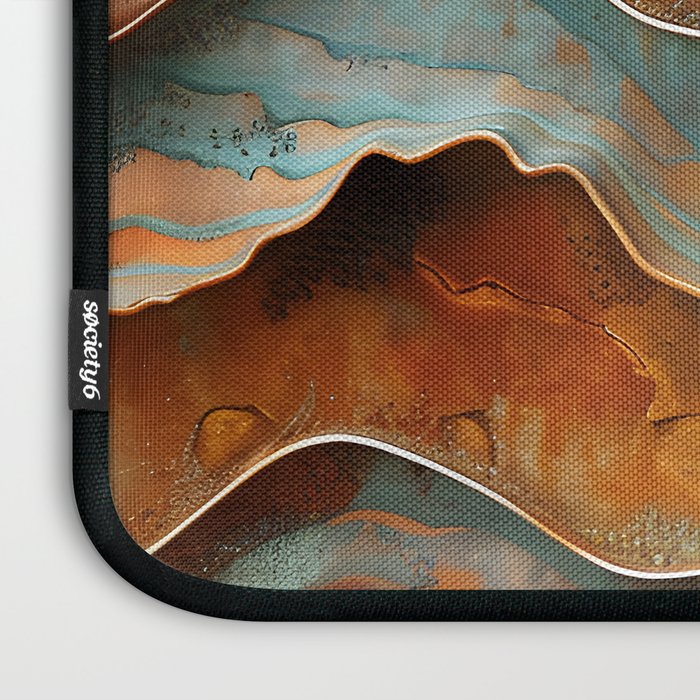 Rustique Orbita Abstract Laptop Sleeve Gallery Image 3