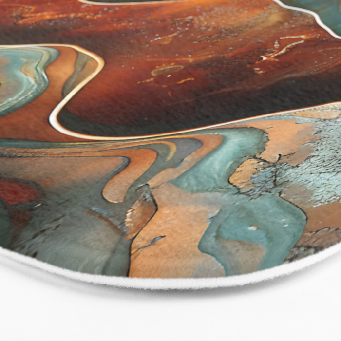 Rustique Orbita Abstract Bath Mat Gallery Image 3