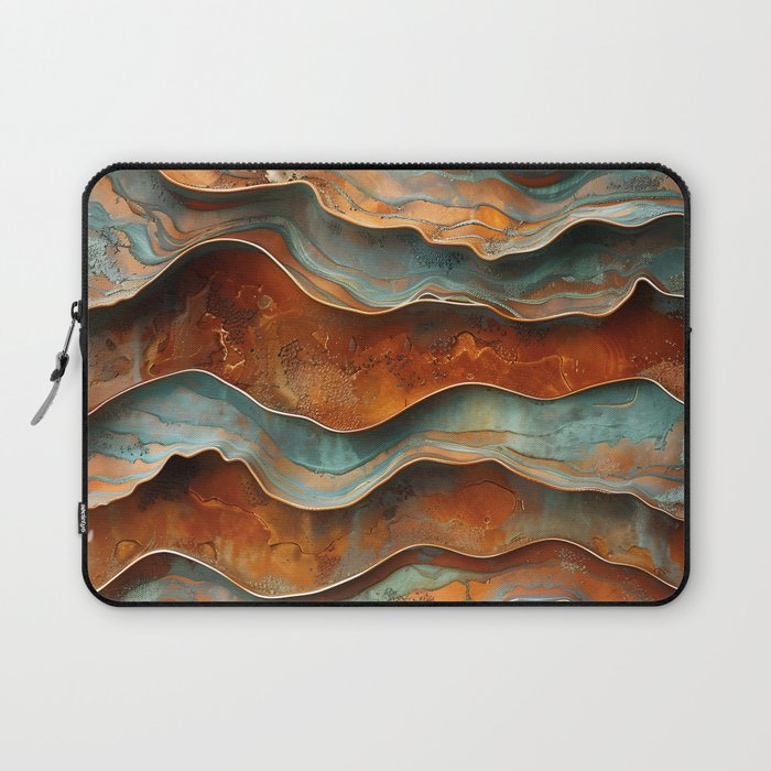 Rustique Orbita Abstract Laptop Sleeve Gallery Image 1