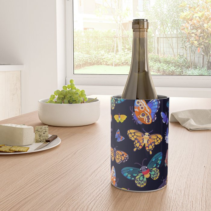 Butterflies Day Wine Chiller Gallery Image 4