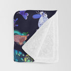 Butterflies Day Throw Blanket Gallery Image 3