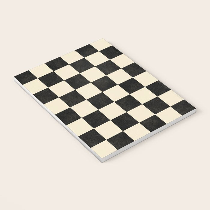 Checkers - Black and Cream Notebook Gallery Image 3