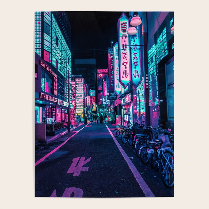 A Neon Wonderland called Tokyo Poster