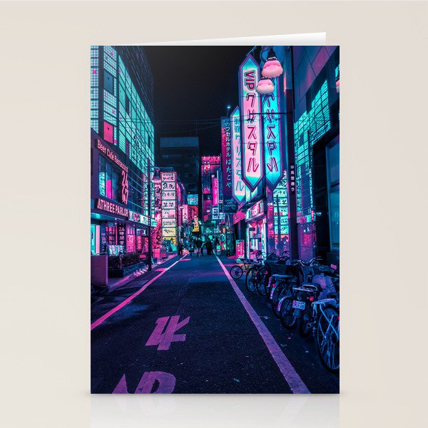 A Neon Wonderland called Tokyo Stationery Card Gallery Image 1
